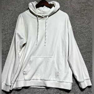 Marc New York Andrew Marc Woman’s Hooded Sweatshirt Hoodie Ribbed Size XL